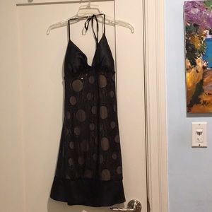 Brand new XOXO sequin &silk dress